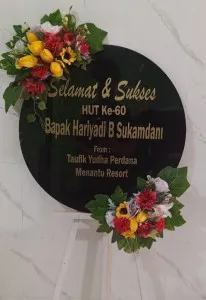 Papan Akrilik Ucapan Ulang Tahun Polewali Mandar